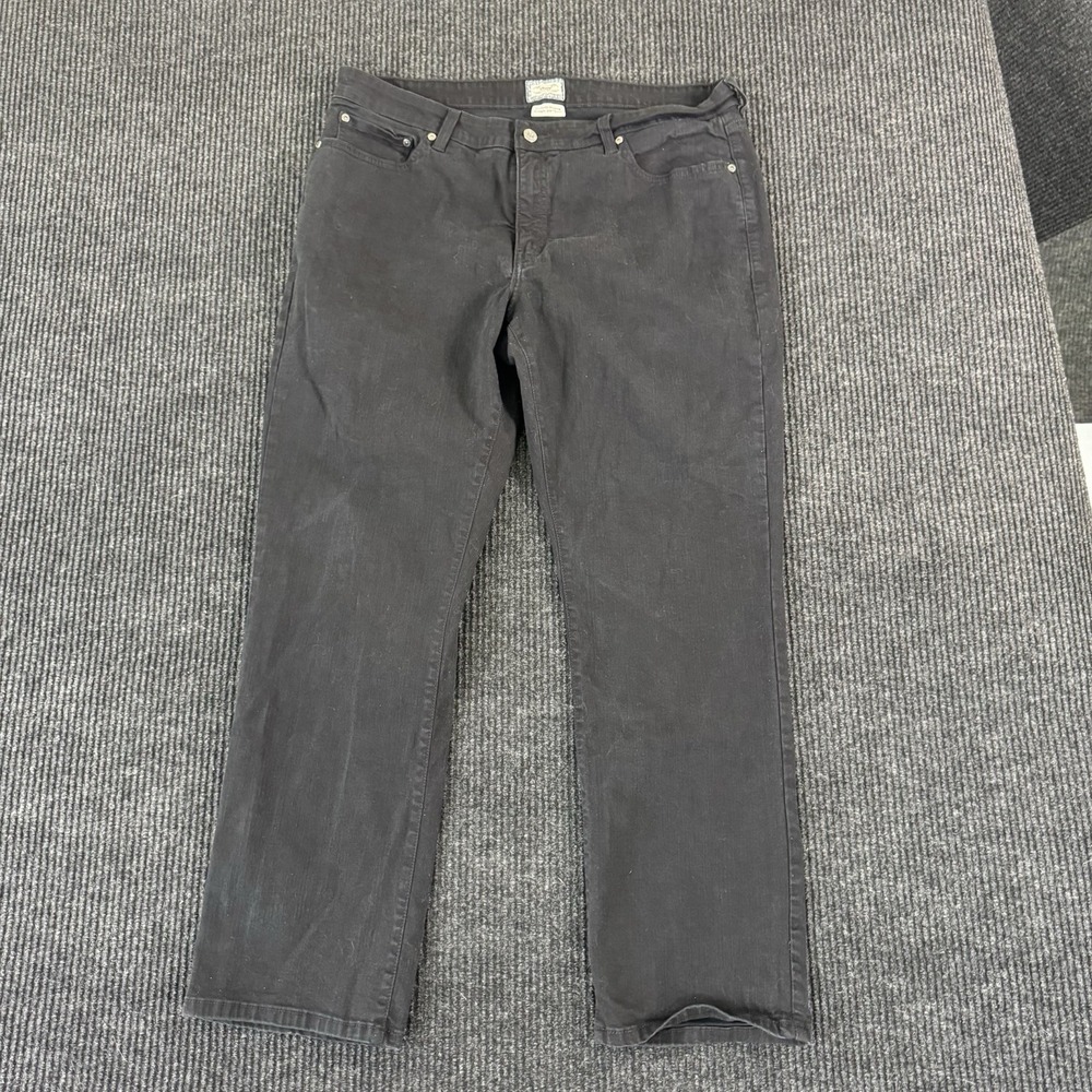Levi's 512 Perfectly Shaping Straight Jeans Women's 22 Black Slimming Stretch